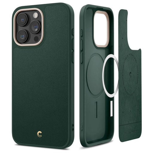 Кейс Spigen Cyrill Kajuk MagSafe за iPhone 15 Pro зелен