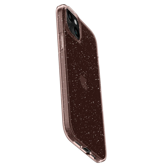 Кейс Spigen Liquid Crystal Glitter за iPhone 15 розов