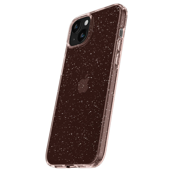 Кейс Spigen Liquid Crystal Glitter за iPhone 15 розов