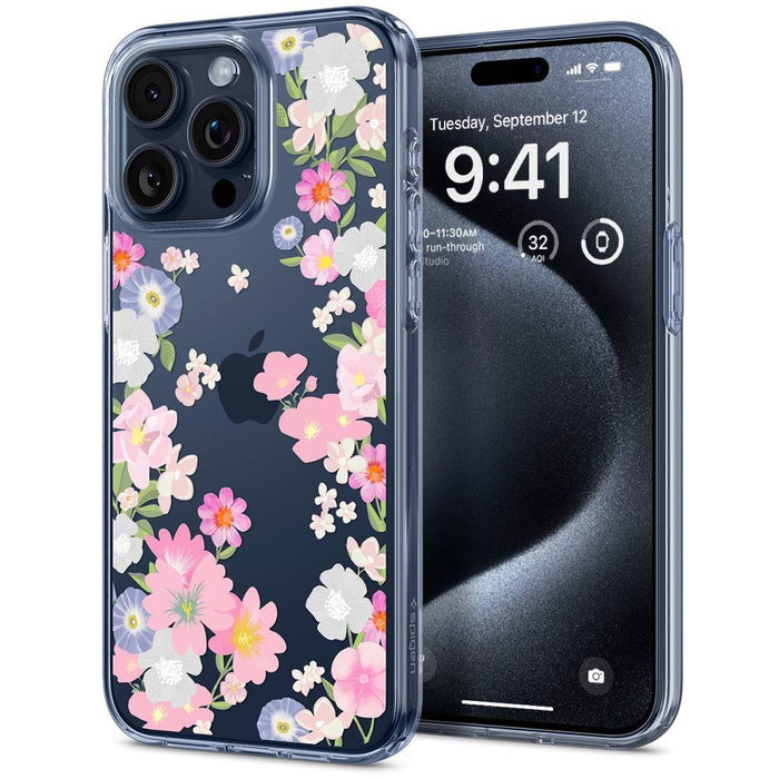 Кейс Spigen Liquid Crystal за iPhone 15 Pro Blossom