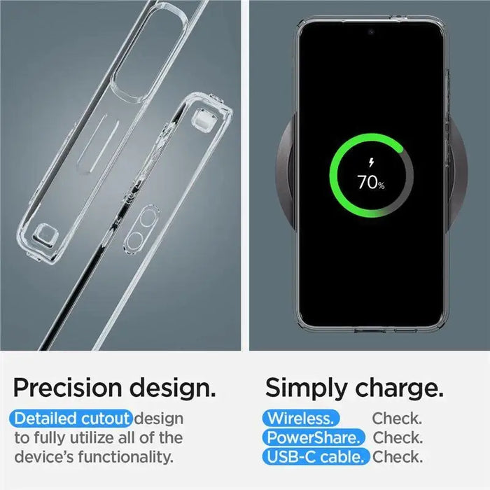 Кейс Spigen Liquid Crystal за Samsung Galaxy S24 Plus