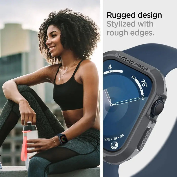 Кейс Spigen Rugged Armor за Apple Watch