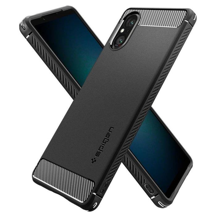 Кейс Spigen Rugged Armor за SONY XPERIA 5 V матово черен