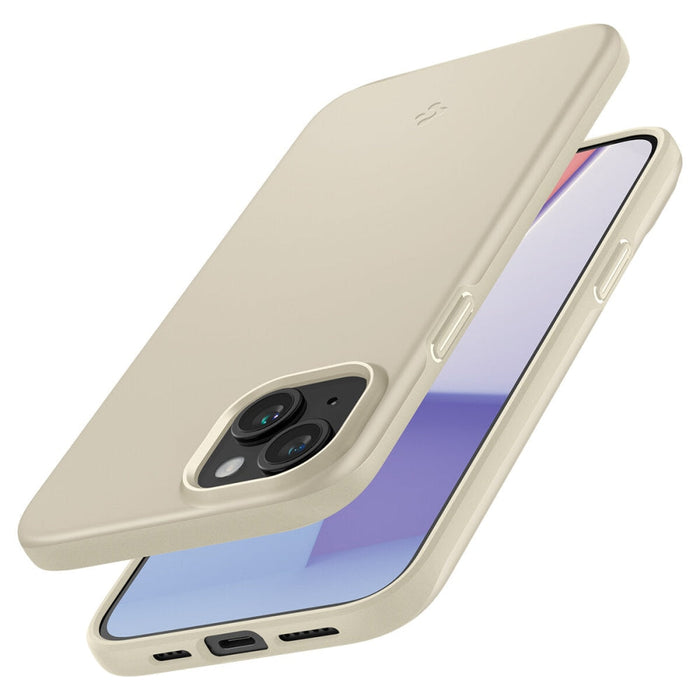 Кейс Spigen Thin Fit за iPhone 15 Plus бежов