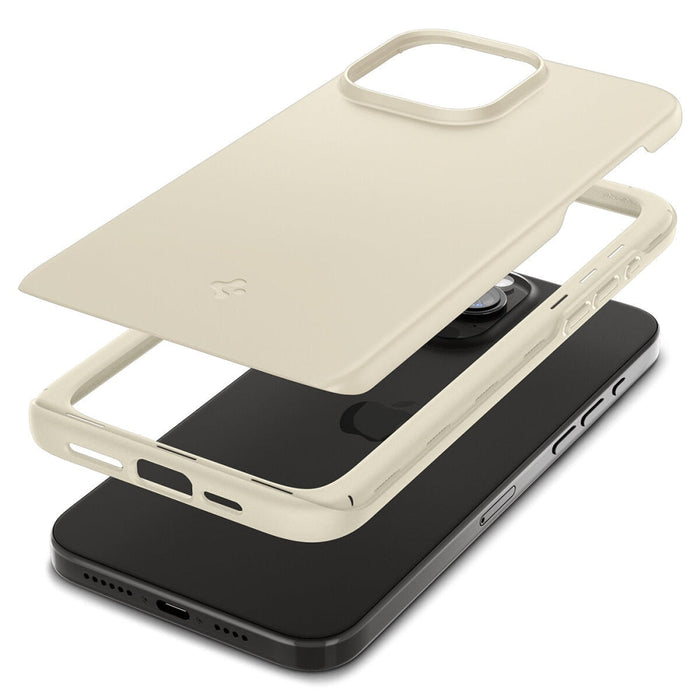 Кейс Spigen Thin Fit за iPhone 15 Pro бежов