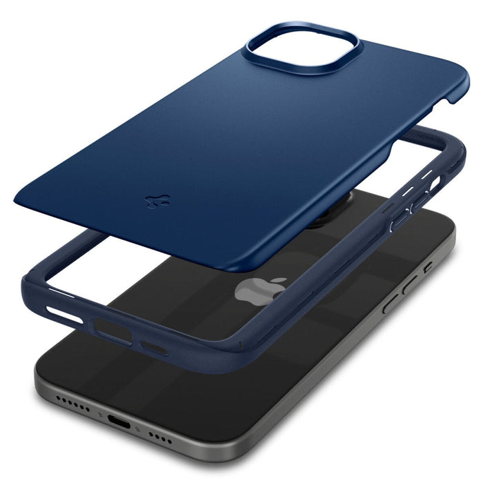 Кейс Spigen Thin Fit за iPhone 15 тъмносин