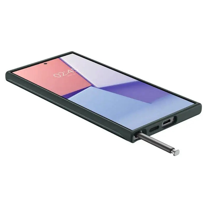 Кейс Spigen Thin Fit за Samsung Galaxy S24 Ultra тъмнозелен
