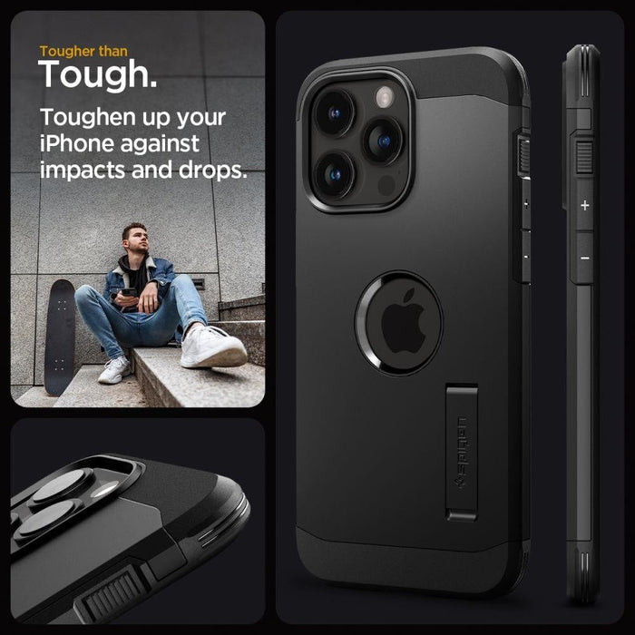 Кейс Spigen Tough Armor Mag за iPhone 15 PRO черен