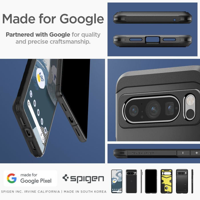 Кейс Spigen Tough Armor за Google Pixel 8 Pro черен