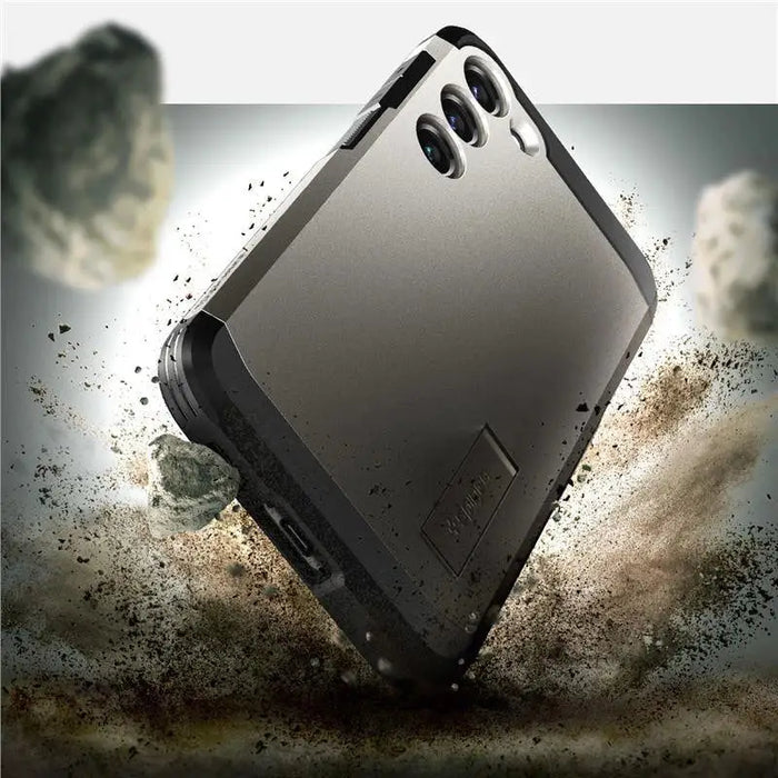 Кейс Spigen Tough Armor за Samsung Galaxy S23 тъмносив