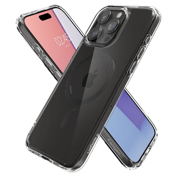 Кейс Spigen Ultra Hybrid Mag за iPhone 15 PRO Carbon Fiber