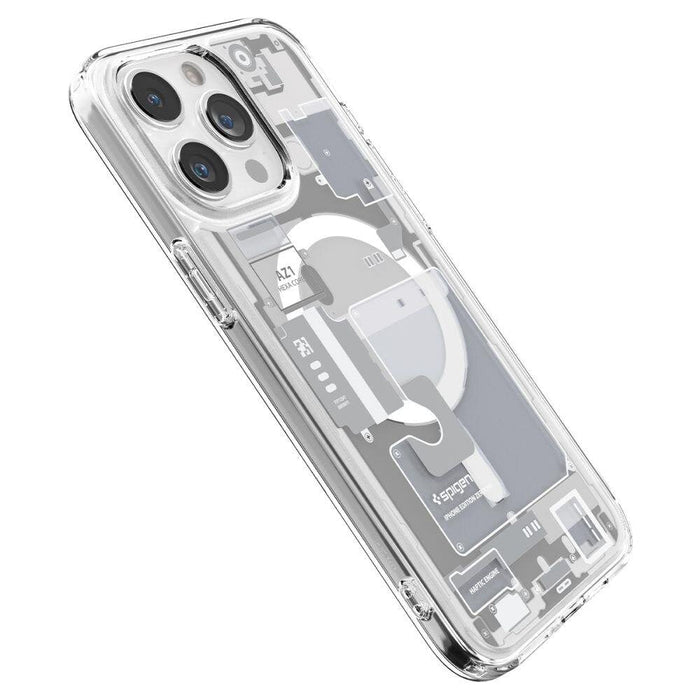 Кейс Spigen Ultra Hybrid Mag за iPhone 15 Pro zero one white