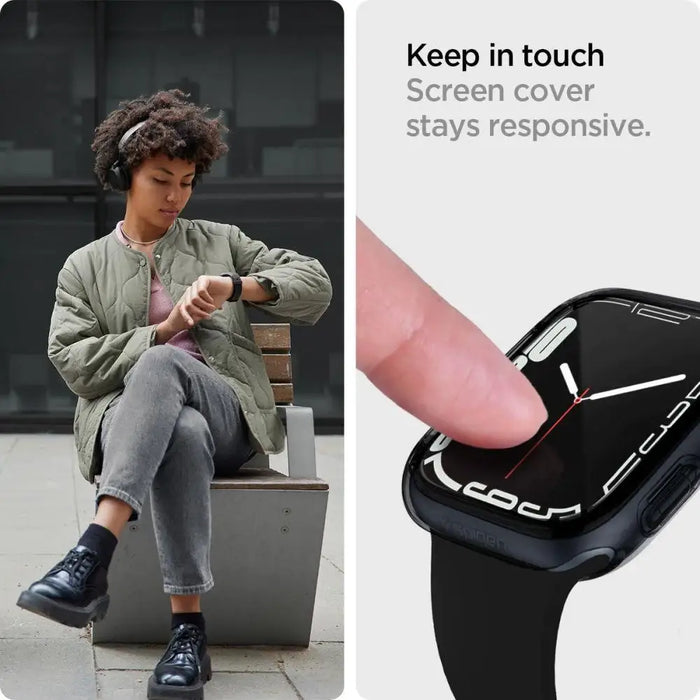Кейс Spigen Ultra Hybrid за Apple Watch 7 / 8 / 9 (45 mm)