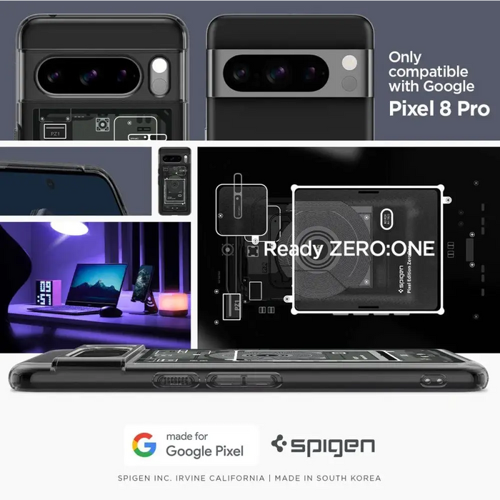 Кейс Spigen Ultra Hybrid за Google Pixel 8 Pro Zero One