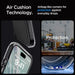Кейс Spigen Ultra Hybrid за iPhone 15 Pro прозрачен със сива