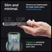 Кейс Spigen Ultra Hybrid за iPhone 15 Pro прозрачен със сива