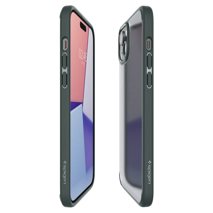 Кейс Spigen Ultra Hybrid за iPhone 15 прозрачен