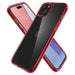 Кейс Spigen Ultra Hybrid за iPhone 15 с червена рамка