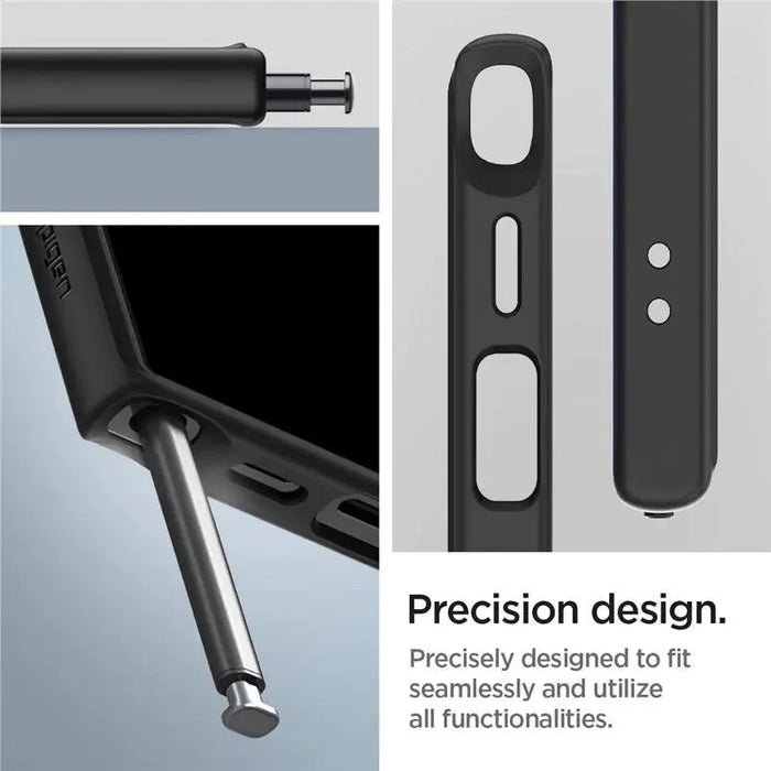Кейс Spigen Ultra Hybrid за Samsung Galaxy S24 матово черен