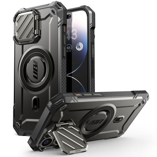 Кейс Supcase Unicorn Beetle XT Mag за iPhone 15 Pro черен