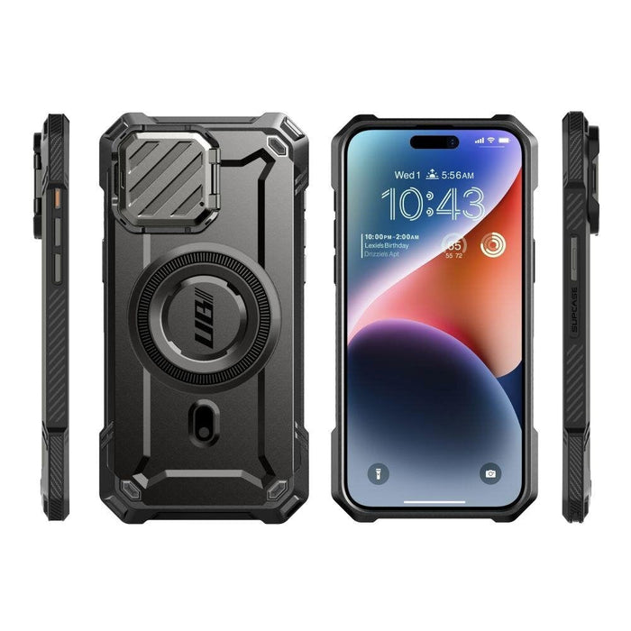 Кейс Supcase Unicorn Beetle XT Mag за iPhone 15 Pro черен