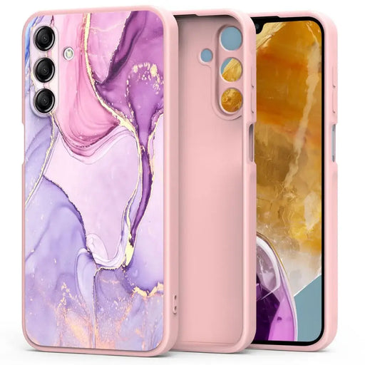 Кейс Tech-Protect Icon за Samsung Galaxy M15 5G розов/лилав