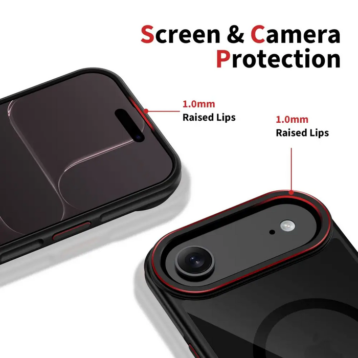 Кейс Tech-Protect MagHybrid MagSafe за iPhone Air - черен