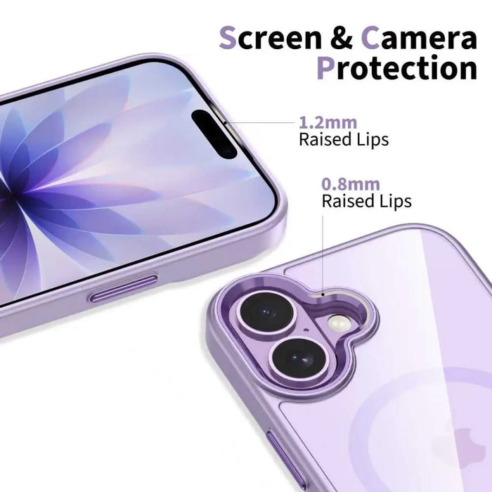 Кейс Tech-Protect MagMat MagSafe за iPhone 17 - прозрачен