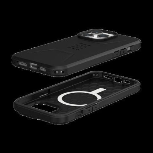 Кейс UAG Civilian Magsafe за iPhone 15 Pro Max черен