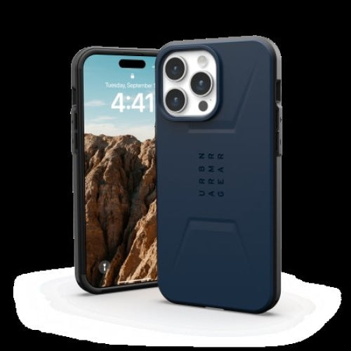 Кейс UAG Civilian Magsafe за iPhone 15 Pro Max тъмносин