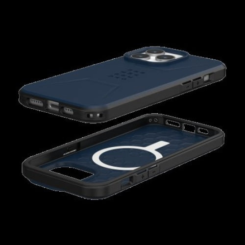 Кейс UAG Civilian Magsafe за iPhone 15 Pro Max тъмносин