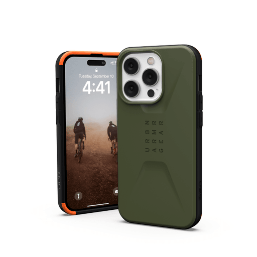 Кейс UAG Civilian за iPhone 14 Pro Max зелен