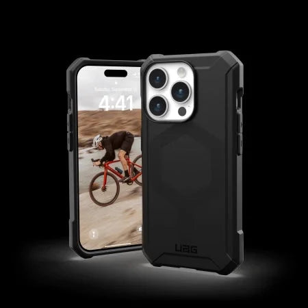 Кейс UAG Essential Armor Magsafe за iPhone 15 Pro черен