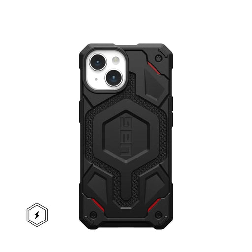 Кейс UAG Monarch Pro за iPhone 15 съвместим MagSafe kevlar