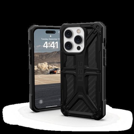 Кейс UAG Monarch за iPhone 14 Pro carbon fiber