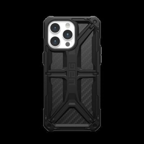 Кейс UAG Monarch за iPhone 15 Pro Max carbon fiber