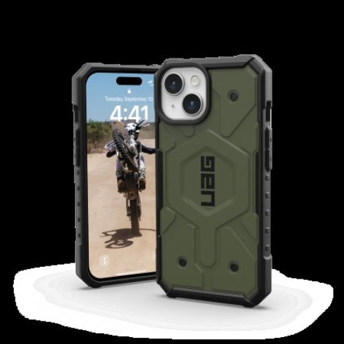 Кейс UAG Pathfinder Magsafe за iPhone 15 зелен