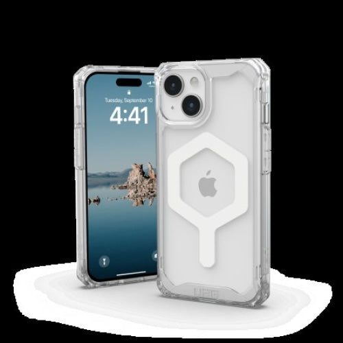 Кейс UAG Plyo за iPhone 15 съвместим с MagSafe (ice-white)