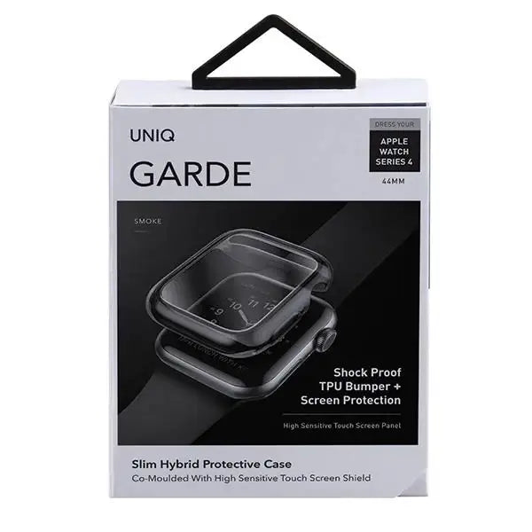 Кейс UNIQ Garde за Apple Watch Series 4/5/6/SE 44mm. сив