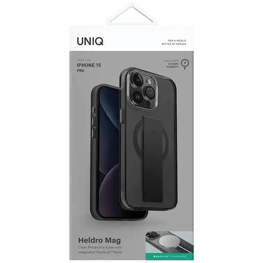 Кейс UNIQ Heldro Mag Magclick Charging за iPhone 15