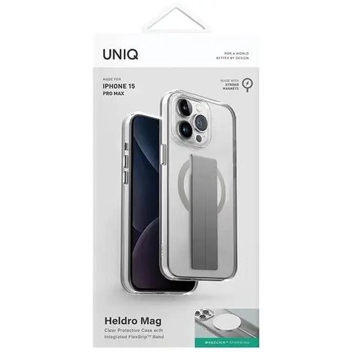 Кейс UNIQ Heldro Mag Mag Magclick Charging за iPhone
