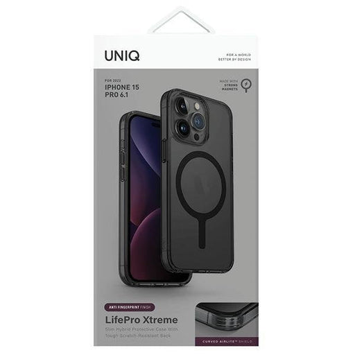 Кейс Uniq LifePro Xtreme за iPhone 15 Pro 6.1 сив