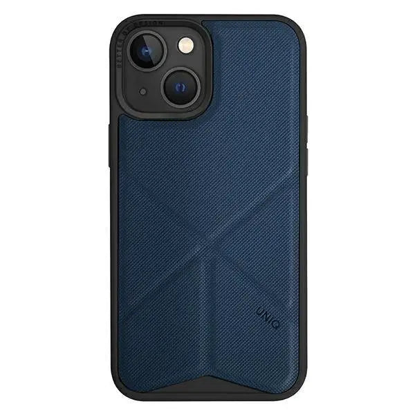 Кейс Uniq Transforma за iPhone 14 6.1’ Magclick Charging син