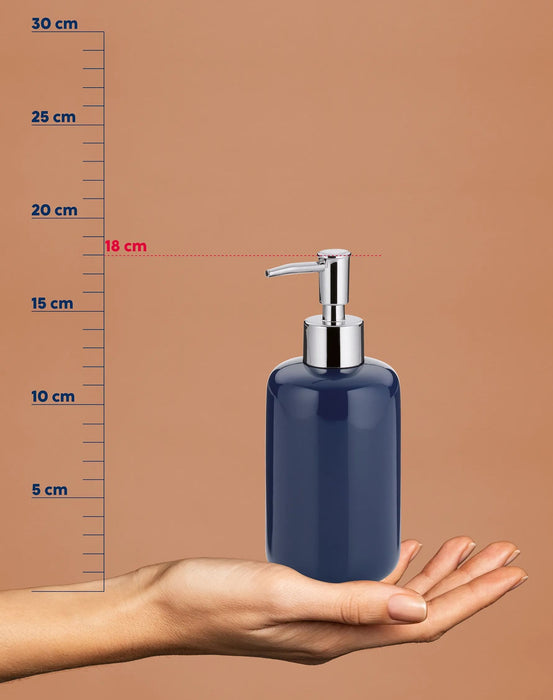 Диспенсър за течен сапун Kela - Isabella, 400 ml, индиго