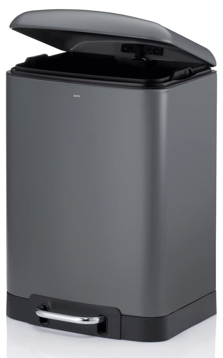 Кош за отпадъци Kela - Davino, 12 l, сив мат