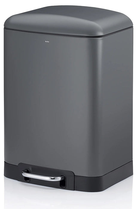 Кош за отпадъци Kela - Davino, 12 l, сив мат