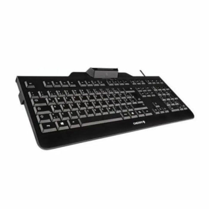 Keлавиатура с четец Cherry JK-A0100ES-2 Черен QWERTY