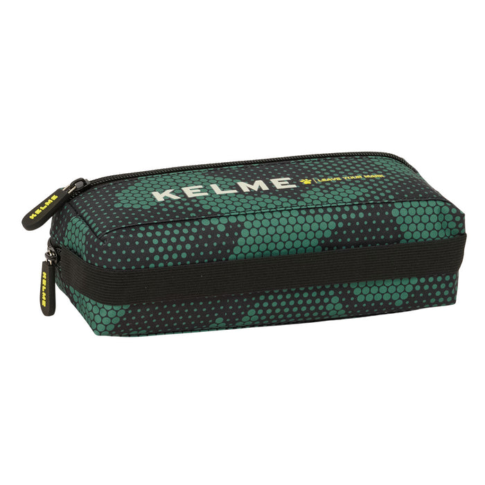 Пътническа Чанта Kelme Camo Черен Зелен 22 x 8,5 x 6 cm