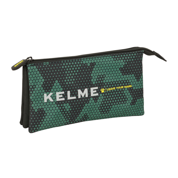 Пътническа Чанта Kelme Camo Черен Зелен 22 x 12 x 3 cm