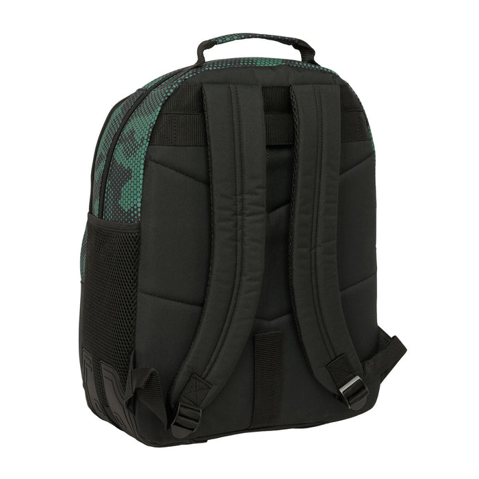 Училищна чанта Kelme Camo Черен Зелен 32 x 42 x 15 cm